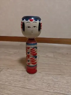 佐藤康広工人 紅のこけし 6寸 - メルカリ