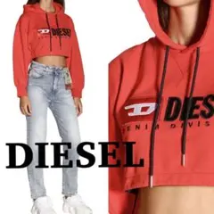 diesel ディーゼル プルオーバー フーディ パーカー ショート丈