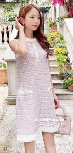 新品未使用 michellMacaron ワンピースのサムネイル