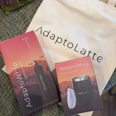 AdaptoLatte Adaptowhip & AdaptoMug セット