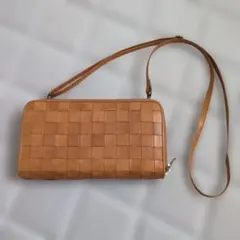 Mal. 本革お財布ショルダーバッグ - メルカリ