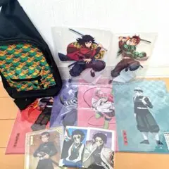 【新品】鬼滅の刃　アニプレックスくじ　C賞　義勇　炭治郎　E賞　F賞　バッグ付き