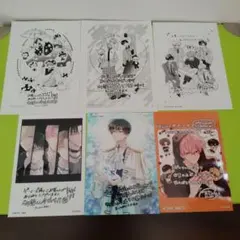 6点　多聞くん今どっち!?　1特典　ゲーマーズ　ブロマイド　イラストペーパー