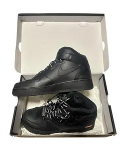 Supreme × Nike Air Force 1 Mid "Blackのサムネイル