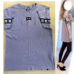 GYDA×DC SHOES コラボ Tシャツ 美品最安値❣️ラベンダーのサムネイル