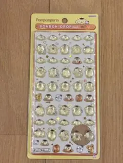 レア最安値正規品！ポムポムプリン ボンボンドロップシール ミニ サンリオ第一弾のサムネイル