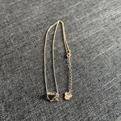 【未使用品】Disney Swarovski ネックレス オープンハート ミニーのサムネイル