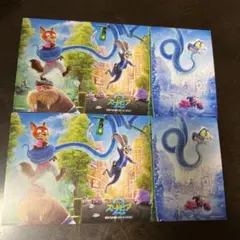 ズートピア2 入場者特典 第1弾 オリジナル・パノラマボード　2枚セット