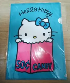 ハローキティ展　沖縄限定 50¢ CANDY クリアファイル