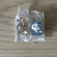 ちいかわ　めじるしアクセサリー3 うさぎ　ハチワレ　2点セット　新品未開封