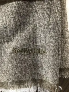 シーバイクロエ カシミヤ100% 大判 ストール