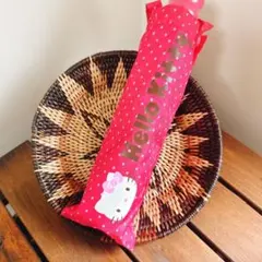 【 Hello Kitty 】折りたたみ傘 ピンク ドット柄のサムネイル