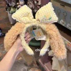 香港ディズニー レモン クッキーアン カチューシャ 上海ディズニー