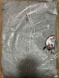 新品未使用★ミカエル・ミシェル騎手 デザイン入りパーカー（Lサイズ）★来日記念★