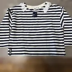 RAG MART ボーダー柄 長袖Tシャツ 90cm