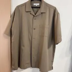 UNITED ARROWS オープンカラーシャツ ベージュ Lのサムネイル