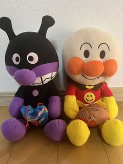 アンパンマン バイキンマン ぬいぐるみ セット