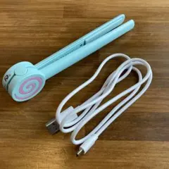 【美品】USBヘアアイロン　旅行　携帯