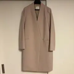 UNITED TOKYO Vネックノーカラーコート