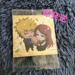 ナルト 忍界シールウエハース vol.4 チャクラレア　ナルト ミナト クシナ