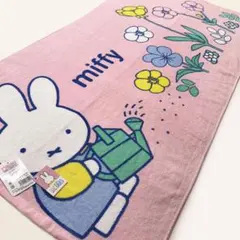 ミッフィー ● しなやか バスタオル ピンク♪ Miffyのサムネイル