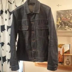 A.P.C. ダークブルー デニムジャケット S
