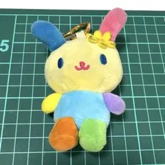 Sanrio ウサハナ　ぬいぐるみマスコット　ハートカラビナ付き