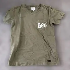 Lee CIAOPANIC TYPY ポケットTシャツ カーキ 140のサムネイル
