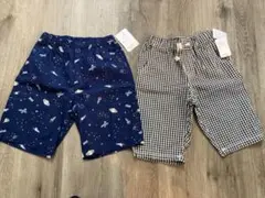 新品タグ付き　キッズ ハーフパンツ 2枚セット