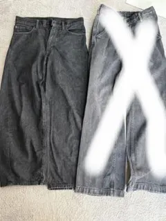 古着屋購入 デニムセット バギー＆ストレート