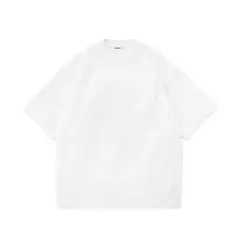 S everyone luxury cotton short tee white