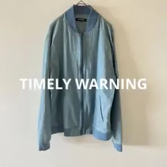 TIMELY WARNING ストレッチカツラギMA-1 ジャンパーのサムネイル