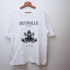 【未着用 定価6930】24SS DEYROLLE Tシャツ Sサイズ
