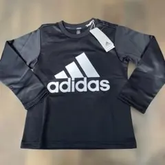 adidasキッズ トレーナー 130cm 黒