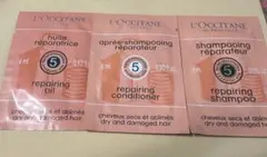 ロクシタン　シャンプー、コンディショナー、ヘアオイル