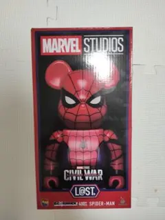 MARVEL BE@RBRICK ラストワン スパイダーマン ベアブリック 2025年最新】be@rbrick 400% スパイダーマンの人気アイテム