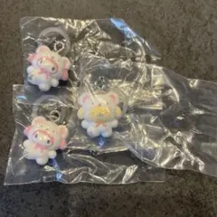 ふわふわスノー　めじるしアクセサリー　サンリオ