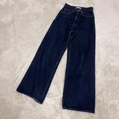 25 moussy GBLMVWIDESTRAIGHT ワンウォッシュ　デニム