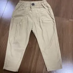 ブリーズ　ベージュ　テーパードパンツ　100