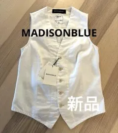 【新品】MADISONBLUEスリムフィットベストL.oz BSマディソンブルー SLIM FIT VEST L.oz BS | JACKET | MADISONBLUE