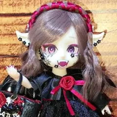 アートドール ぬいぐるみ 妖怪 ネコ 猫叉 三毛猫 ハンドメイド - メルカリ