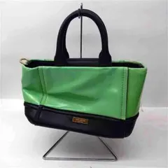 ★ケイト・スペード レザー ハンドバッグ ミントグリーン系 レディース