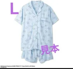 グレイシア　ルームウェア　パジャマ　Ｌ　開襟シャツ　ハーフパンツ　ブイズのサムネイル