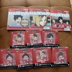 ハイキュー!! 一番くじ アクリルチャーム　色コレ　音駒　孤爪研磨　黒尾