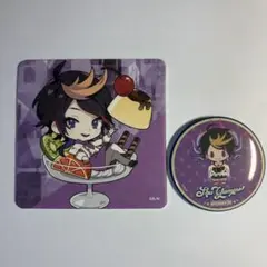 にじさんじEN 闇ノシュウ Shu Yamino 缶バッジ コースター