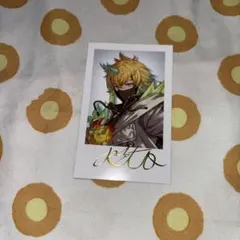 にじさんじ 宇佐美リト デビューチェキ　箔押し