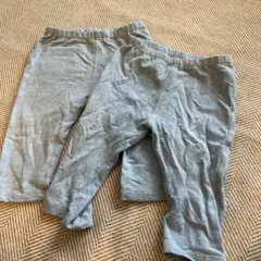 ブルー　ボトムス 100cm コットン　2本セット