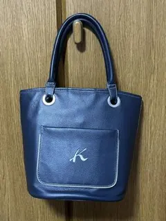 ユミン⚫️キタムラKitamura k2 デニムトートバック　ネイビー⚫️美品 ユミン様専用⚫️キタムラKitamura k2 デニムトートバック ネイビー