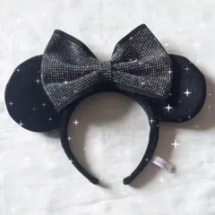 ディズニー カチューシャ ミニー レインボー キラキラ