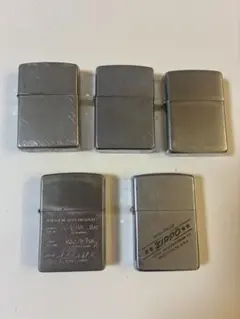 ZIPPO ライター 4点セット 1981,89,1992,93 - メルカリ